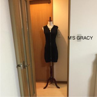 エムズグレイシー(M'S GRACY)の M'S GRACY綺麗なニットワンピース❤️おまとめ割SALE開催中(ひざ丈ワンピース)