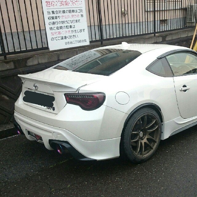 86 zn6 ダズフェローズ テールランプ シーケンシャル 流れるウィンカー
