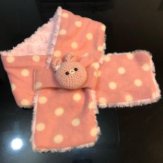 ハンドメイド●キッズうさぎちゃんマフラー(マフラー/ストール)