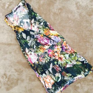 ザラ(ZARA)のZARA 花柄チュニック(チュニック)