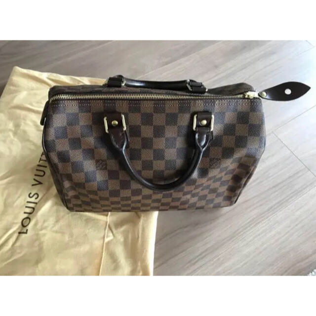 品質検査済 LOUIS VUITTON - ルイヴィトン ダミエ スピーディ 30 美品