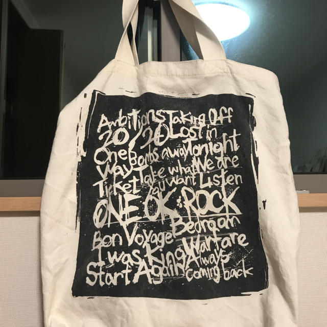 ONE OK ROCK(ワンオクロック)のONE OK ROCK トートバッグ メンズのバッグ(トートバッグ)の商品写真