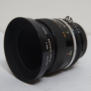 ニコン(Nikon)のニコン NIKON Micro-NIKKOR -H 55mm F3.5 AI 改(レンズ(単焦点))