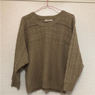 ショコラフィネローブ(chocol raffine robe)のchocol raffineドルマンニット(ニット/セーター)