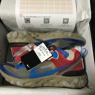 ナイキ(NIKE)のUNDERCOVER × NIKE REACT ELEMENT 87(スニーカー)