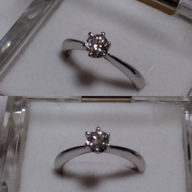 ESTELLE 0.33カラット ptダイヤモンドリング レディースのアクセサリー(リング(指輪))の商品写真