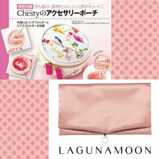 チェスティ(Chesty)のチェスティ　ポーチ　＆　　LAGUNAMOON　マルチふくさポーチ　セット(ポーチ)