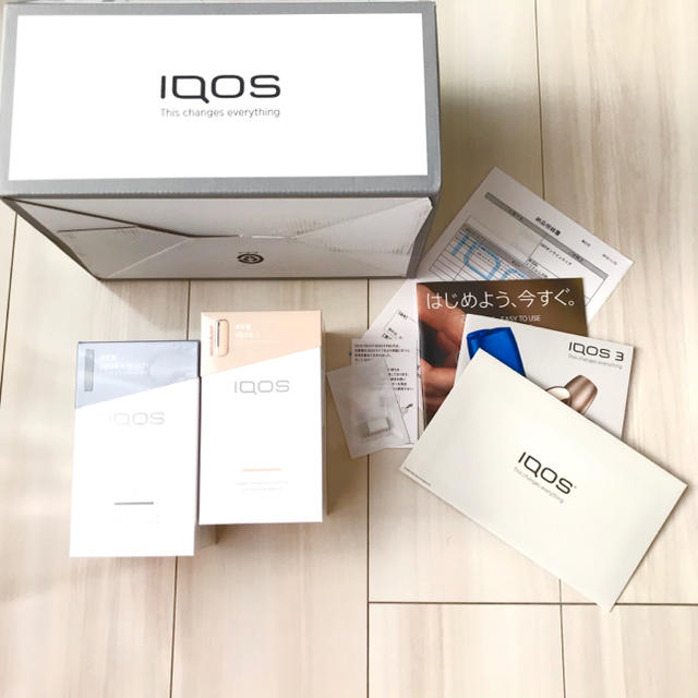 IQOS(アイコス)の【最新】IQOS3 + IQOS3 MULTIセット メンズのファッション小物(タバコグッズ)の商品写真