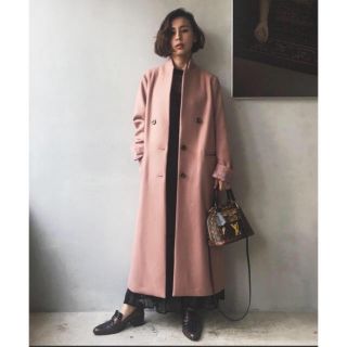 アメリヴィンテージ(Ameri VINTAGE)のameri vintage STAND COLLAR TAILORED COAT(ロングコート)