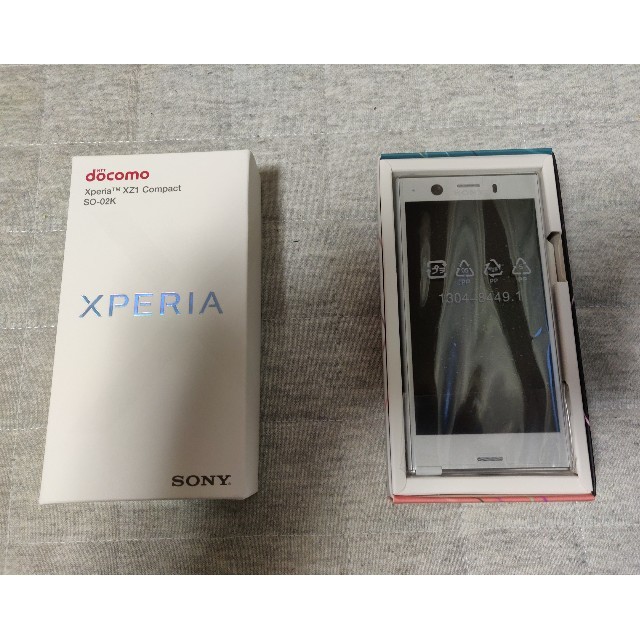 SONY - 新品Xperia XZ1 ConpactSO-02K White Silver