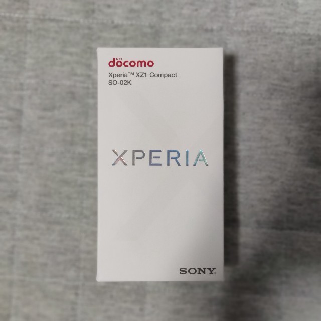 SONY(ソニー)の新品Xperia XZ1 Conpact
SO-02K White Silver スマホ/家電/カメラのスマートフォン/携帯電話(スマートフォン本体)の商品写真