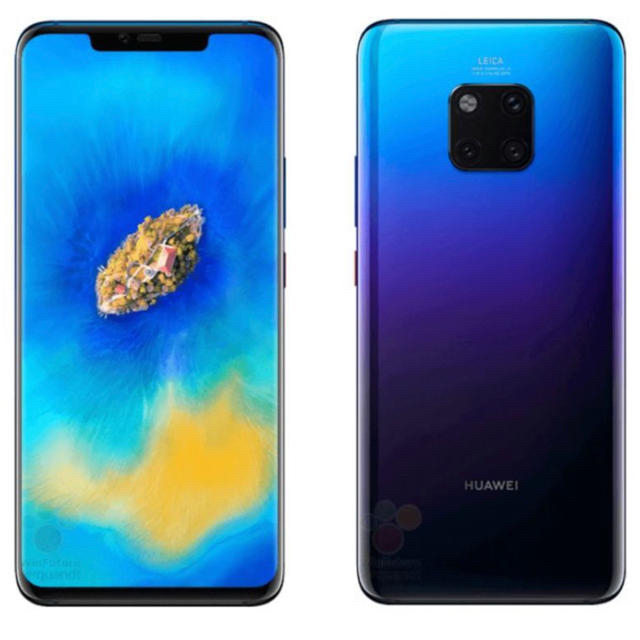 【新品未開封】HUAWEI Mate20pro トワイライト 国内版 【送料込】 スマホ/家電/カメラのスマートフォン/携帯電話(スマートフォン本体)の商品写真