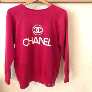 シャネル(CHANEL)のCHANEL ヴィンテージトレーナー古着(トレーナー/スウェット)