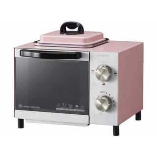 コイズミ 目玉焼き機能付きオーブントースター　ピンク(調理機器)