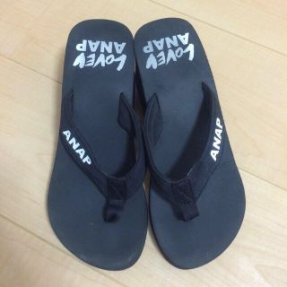 アナップ(ANAP)のANAP 厚底ビーチサンダル 美品(サンダル)