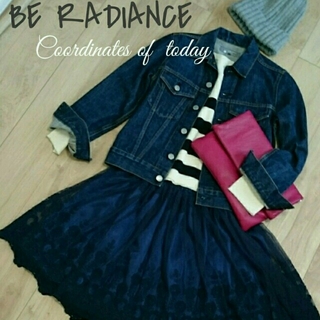 ビーラディエンス(BE RADIANCE)のBE RADIANCE♥チュールスカート(ひざ丈スカート)