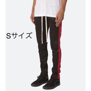 フィアオブゴッド(FEAR OF GOD)のSサイズ mnml トラックパンツ Black Red 赤黒 (その他)