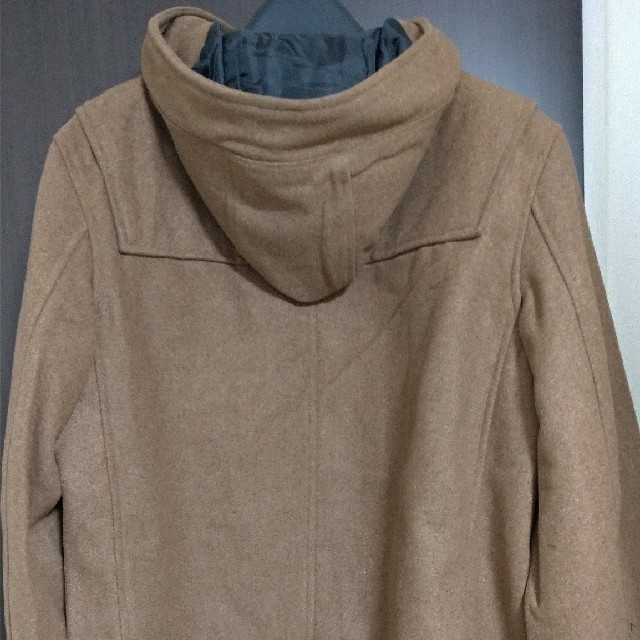 TETE HOMME(テットオム)のメルトンウール混 ショート丈 ダッフル zip コート&マフラー メンズのジャケット/アウター(ダッフルコート)の商品写真