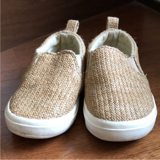 ザラキッズ(ZARA KIDS)の値下げ！ザラ ベビー ZARA baby スリッポン 14㎝(スリッポン)