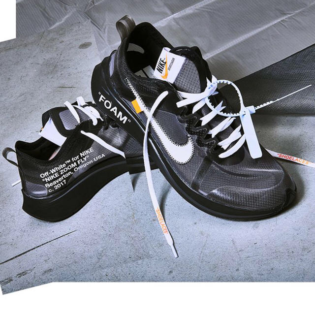 NIKE off white THE TEN ズームフライ オフホワイト ナイキ