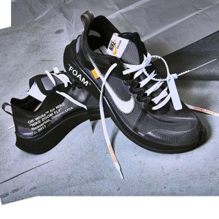 ナイキ(NIKE)のNIKE off white THE TEN ズームフライ オフホワイト ナイキ(スニーカー)