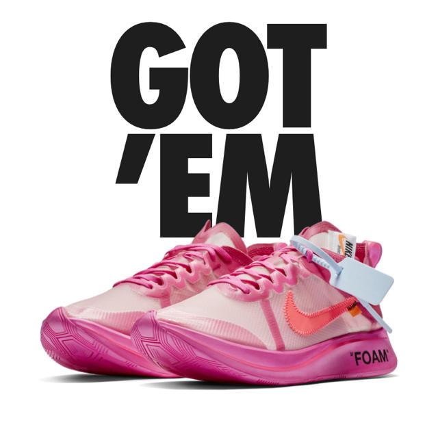 NIKE OFF WHITE THE TEN ZOOMFLY