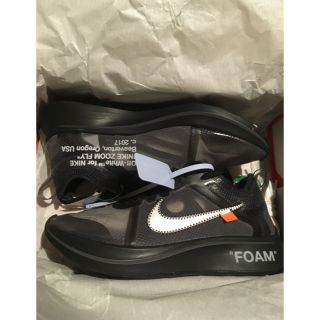 オフホワイト(OFF-WHITE)のttt様専用　nike off-white zoom fly (スニーカー)