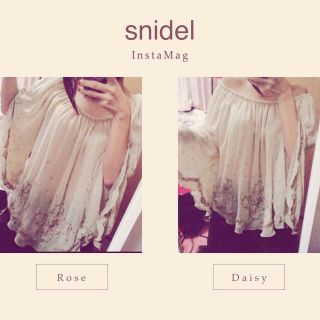 スナイデル(SNIDEL) チュニック(レディース)(ビジュー)の通販 49点 スナイデル(SNIDEL) チュニック(レディース)(ビジュー)の通販 49点