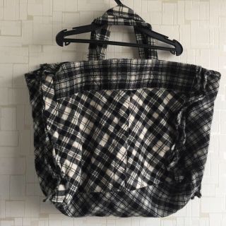 コムデギャルソン(COMME des GARCONS)のtricot COMME des GARCONSトリココムデギャルソン縮絨バッグ(トートバッグ)