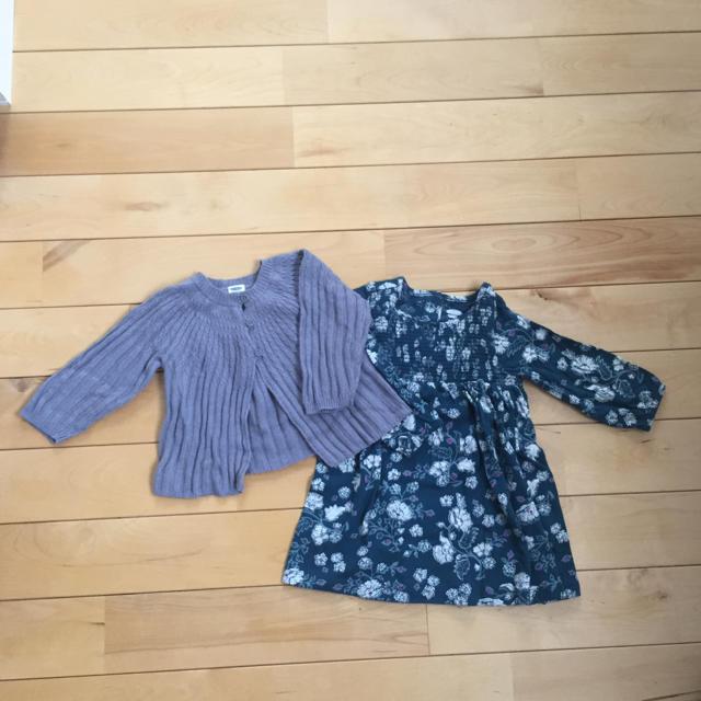 Old Navy(オールドネイビー)のオールドネイビー コーデセット キッズ/ベビー/マタニティのベビー服(~85cm)(ワンピース)の商品写真