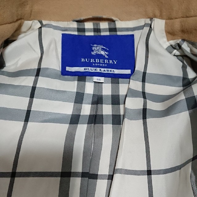 BURBERRY BLUE LABEL(バーバリーブルーレーベル)のバーバリーブルーレーベル ピーコート レディースのジャケット/アウター(ピーコート)の商品写真