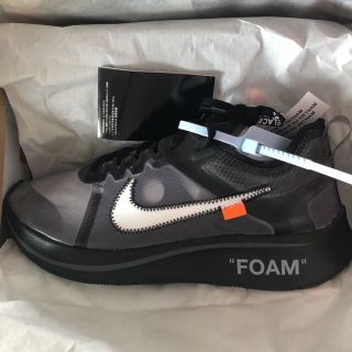 オフホワイト(OFF-WHITE)のNike Zoom Fly x off-white(スニーカー)