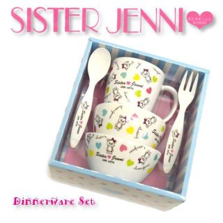 ジェニィ(JENNI)の新品未使用★ＪＥＮＮＩ★食器セット★定価4860円(プレート/茶碗)