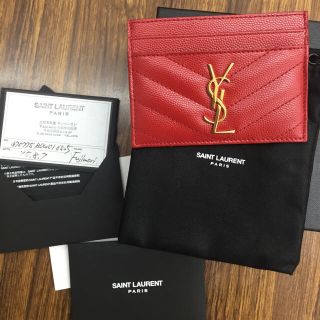 サンローラン(Saint Laurent)のSAINT LAURENT パスケース(名刺入れ/定期入れ)