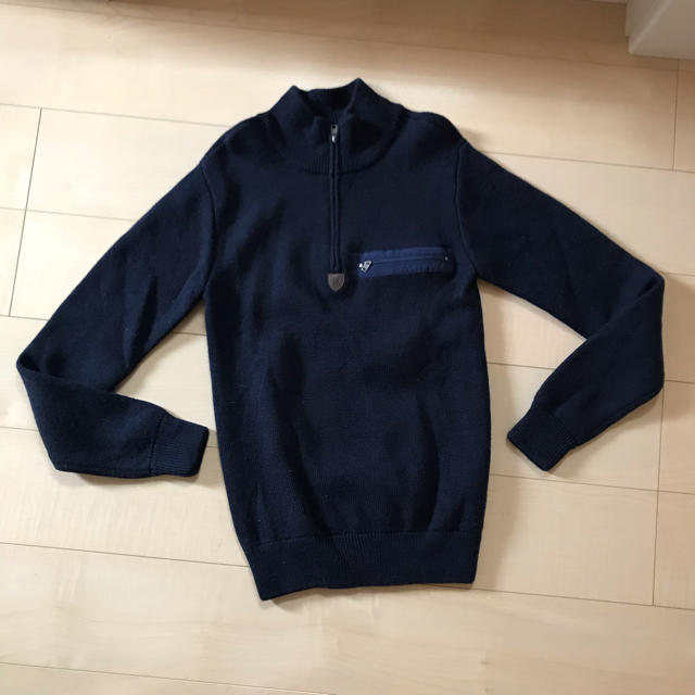 patagonia(パタゴニア)の年末値下げ！パタゴニア ジップニット ネイビー メンズのトップス(ニット/セーター)の商品写真