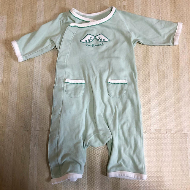 Combi mini(コンビミニ)のcombi mini 天使のカバーオール キッズ/ベビー/マタニティのベビー服(~85cm)(カバーオール)の商品写真