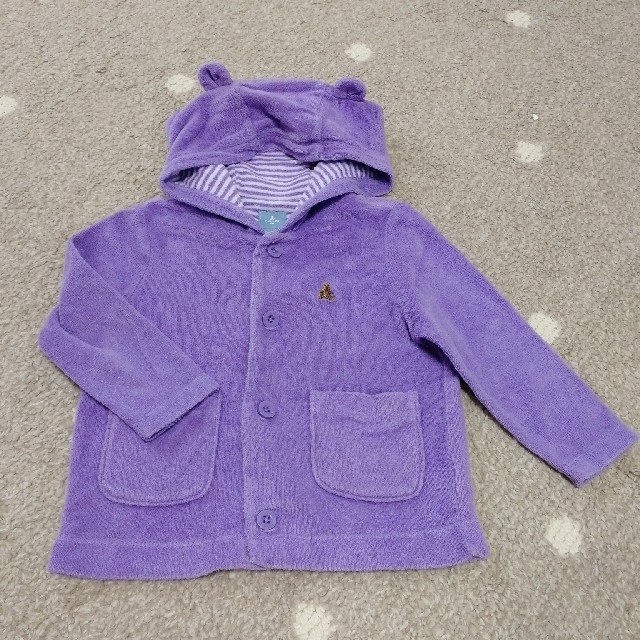 babyGAP(ベビーギャップ)のbabyGap パイル地パーカー キッズ/ベビー/マタニティのベビー服(~85cm)(その他)の商品写真