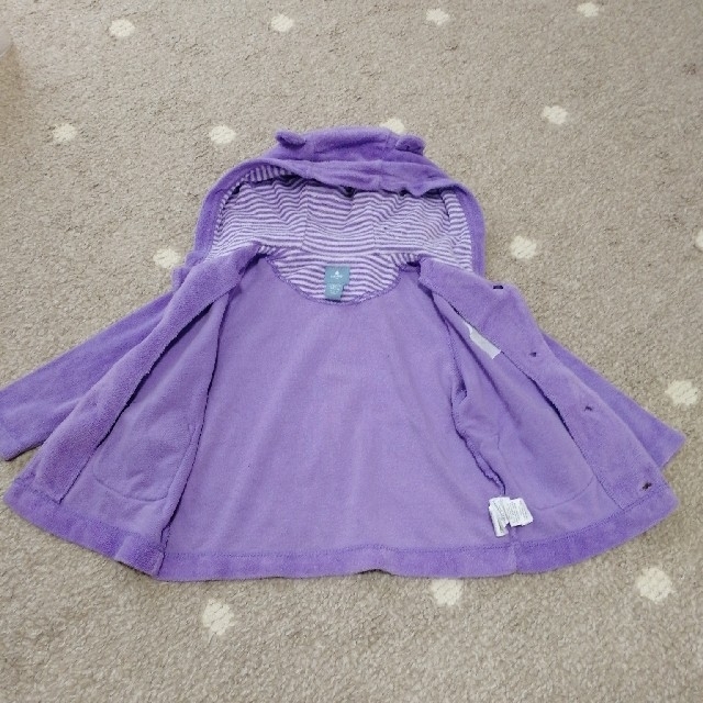 babyGAP(ベビーギャップ)のbabyGap パイル地パーカー キッズ/ベビー/マタニティのベビー服(~85cm)(その他)の商品写真