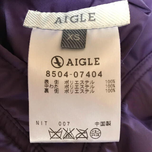 AIGLE(エーグル)のAIGLE☆リバーシブル＊ダウンジャケット レディースのジャケット/アウター(ダウンジャケット)の商品写真