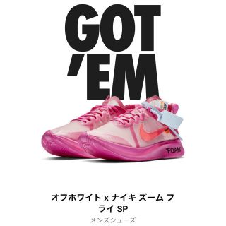 ナイキ(NIKE)の【27.5cm】NIKE OFF-WHITE THE TEN ZOOM FLY(スニーカー)