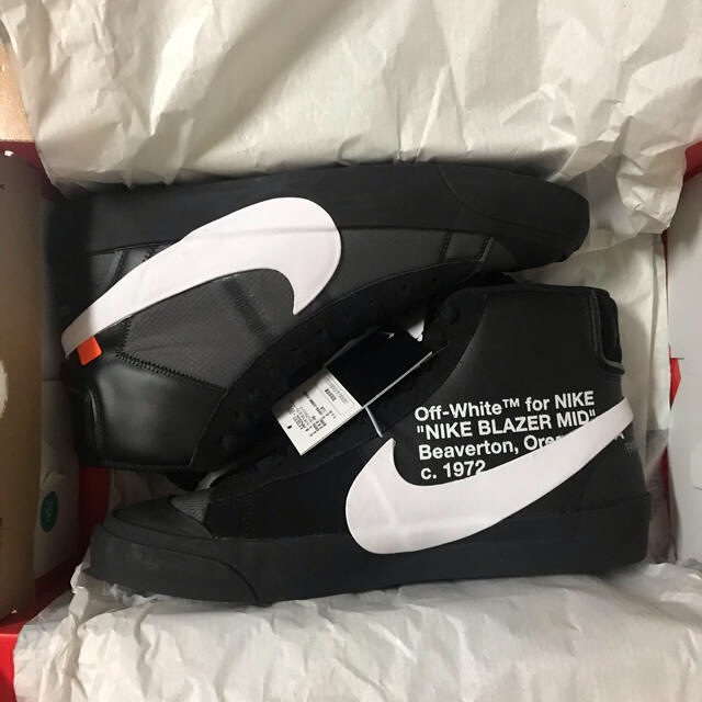 nike off-white blazer US12nikeoffwhite