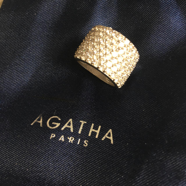 AGATHA(アガタ)のアガタパリ☆ジルコニアパヴェリング☆10号 レディースのアクセサリー(リング(指輪))の商品写真
