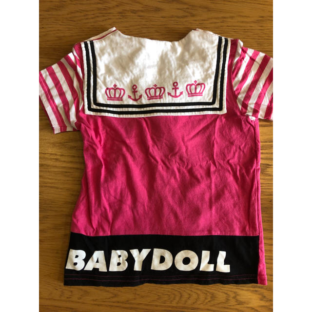 BABYDOLL(ベビードール)のBABY DOLL 120 上下セット キッズ/ベビー/マタニティのキッズ服女の子用(90cm~)(その他)の商品写真