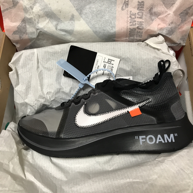 27.5cm OFF WHITE THE TEN ZOOM FLY SP