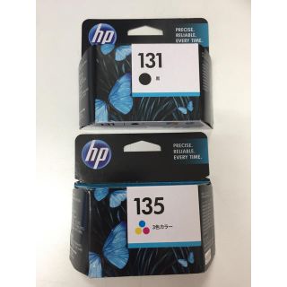 ヒューレットパッカード(HP)のhp純正 インクカートリッジ hp131 hp135 セット(OA機器)