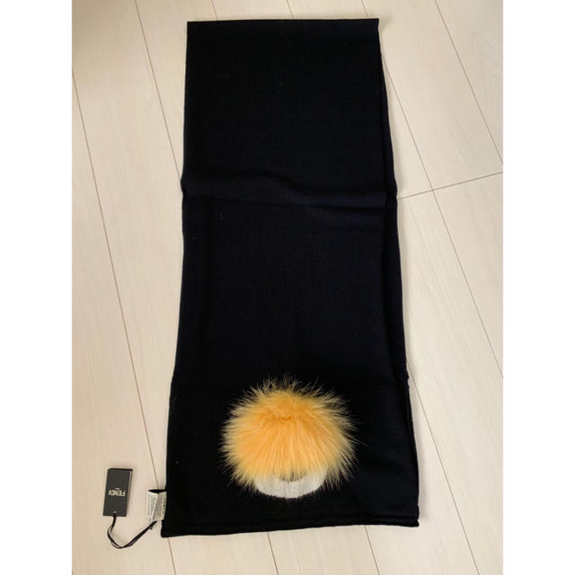 フェンディ ファー付 モンスター マフラー 新品 最低販売価格 20400円