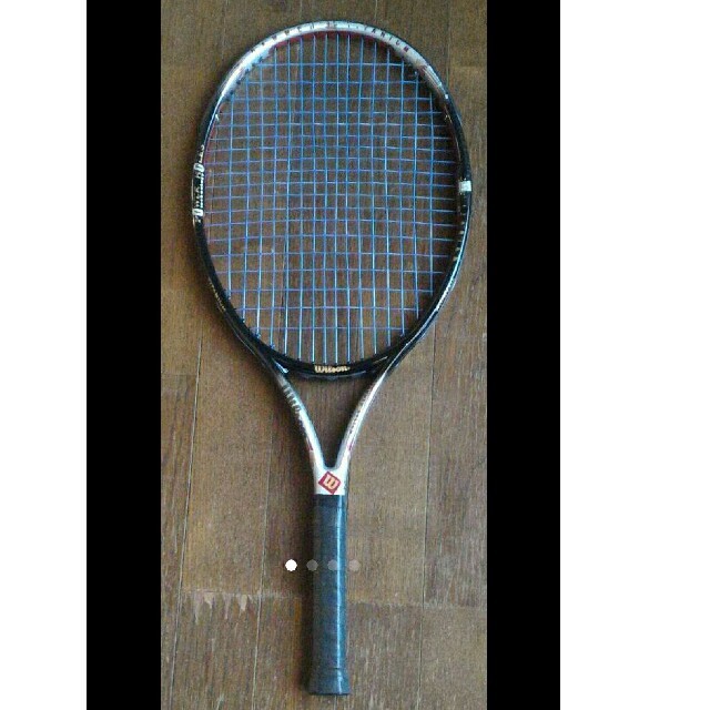 wilson(ウィルソン)のtomo様専用 テニスラケット ウイルソン　軽量ハンマーシステム26,チタン  スポーツ/アウトドアのテニス(ラケット)の商品写真