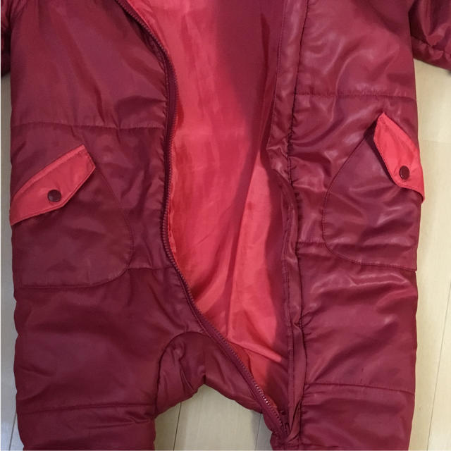 COMME CA ISM(コムサイズム)のジャンプスーツ 80 カバーオール コムサイズム サンタ キッズ/ベビー/マタニティのベビー服(~85cm)(カバーオール)の商品写真