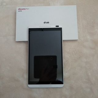 エヌティティドコモ(NTTdocomo)の感動美品　docomo d-tab d-01G(タブレット)