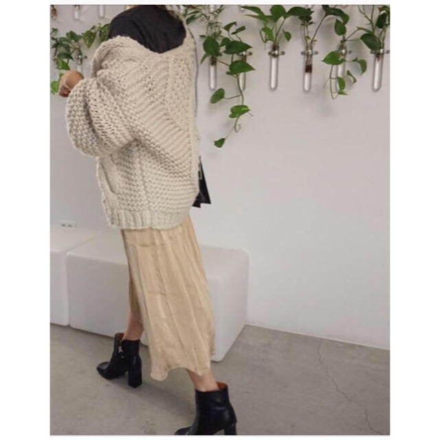 f.dom cablehandmade cardigan エフダム